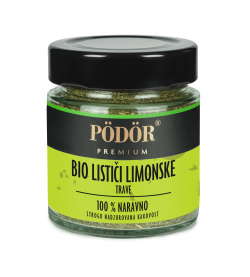 Bio lističi limonske trave