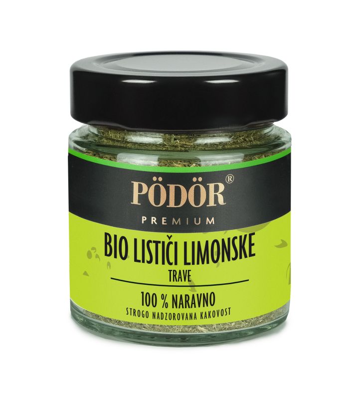 Bio lističi limonske trave