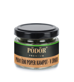 Pravi črni poper Kampot - v zrnju
