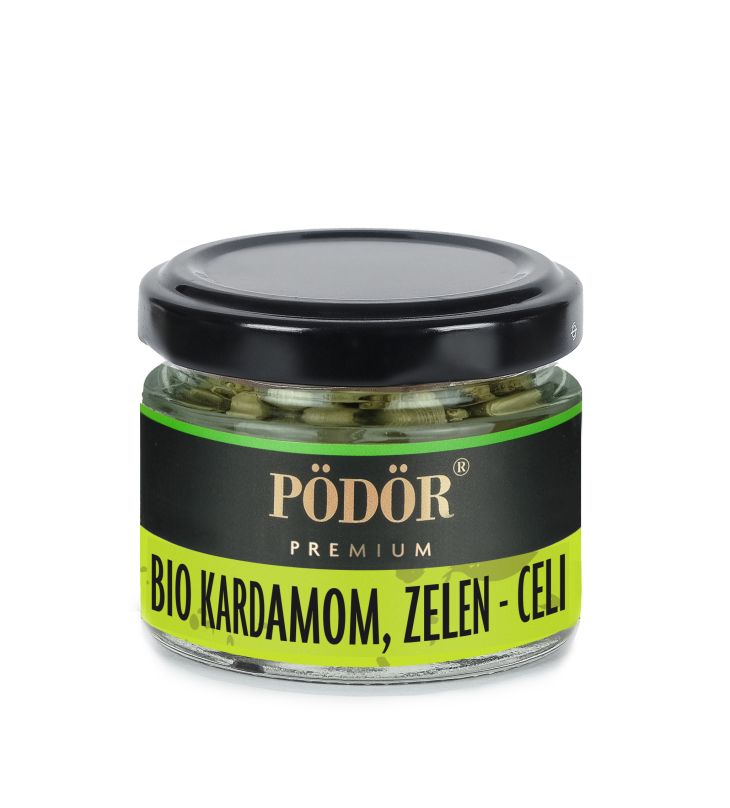 Bio kardamom, zelen - celi