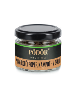 Pravi rdeči poper Kampot - v zrnju