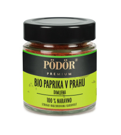 Bio paprika v prahu - dimljena