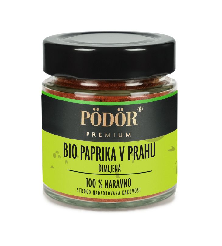 Bio paprika v prahu - dimljena