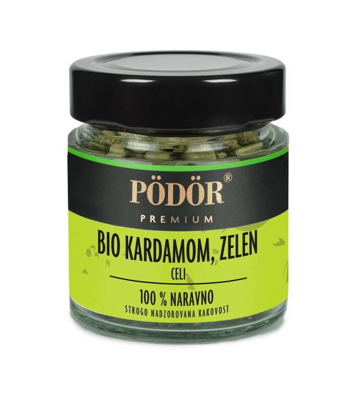 Bio kardamom, zelen - celi