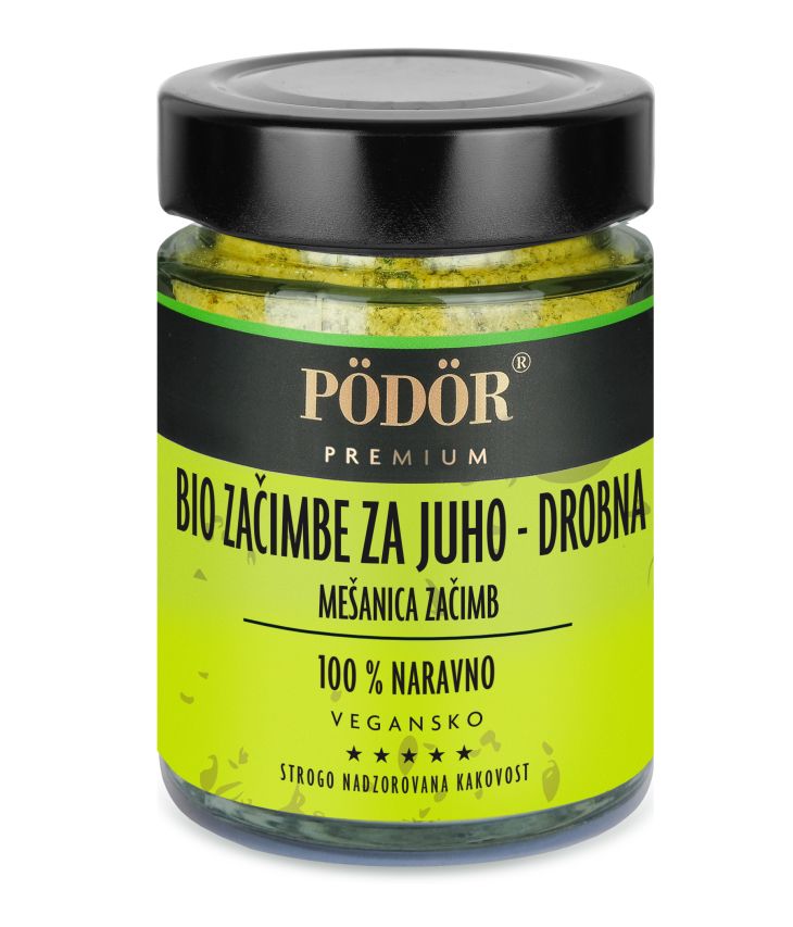 Bio začimbe za juho - drobna, mešanica začimb