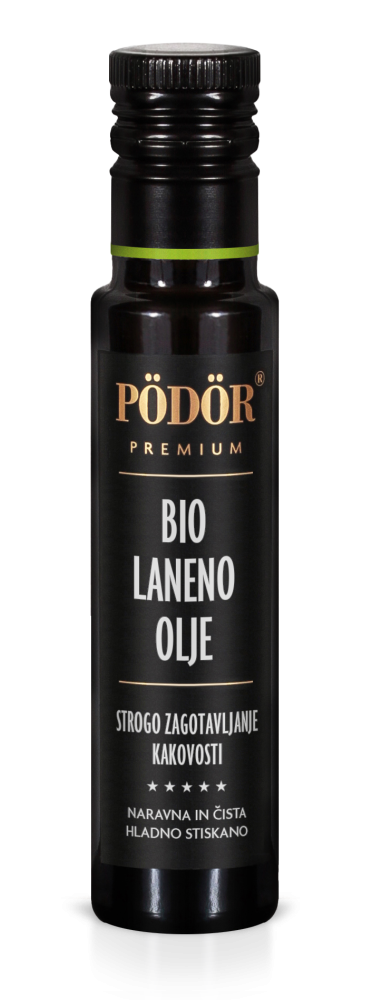 Bio laneno olje hladno stiskano 