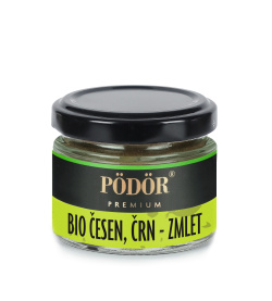 Bio česen, črn - zmlet