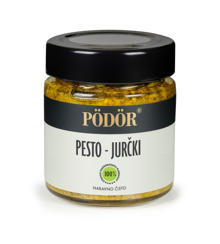 Pesto - jurčki
