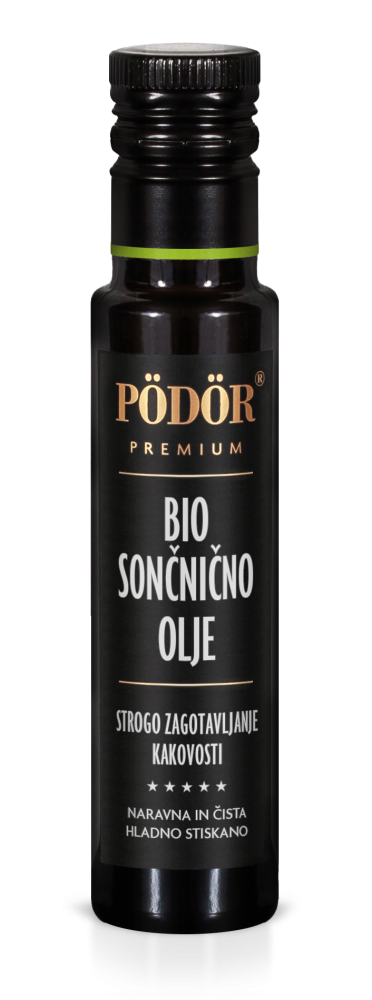 Bio sončnično olje hladno stiskano
