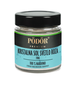 Kristalna sol svetlo roza fina