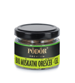 Bio muškatni orešček - cel