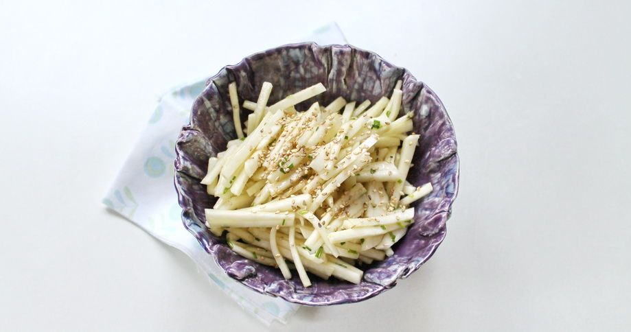 Vrtna redkev s pivskim kisom-vinaigrette