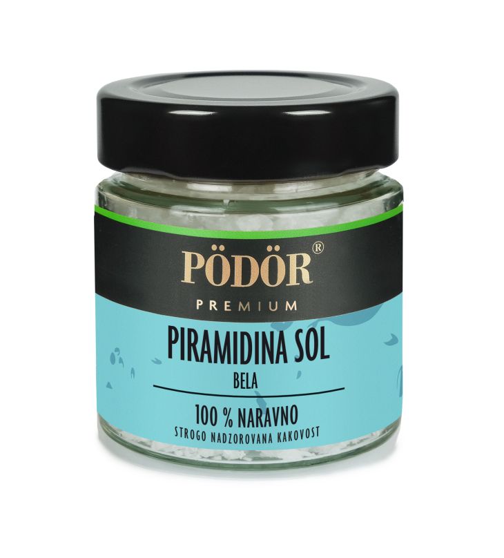 Piramidina sol - bela