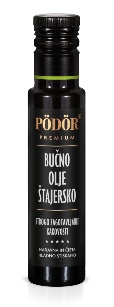 Bučno olje, Štajersko hladno stiskano