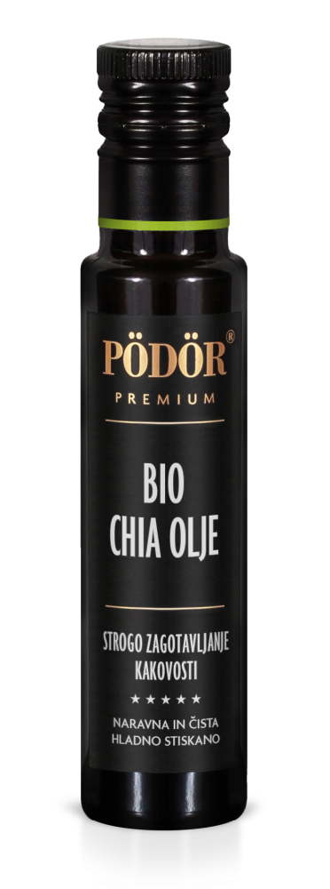 Bio chia olje hladno stiskano 