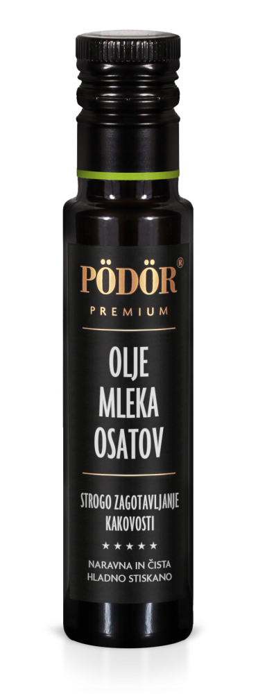 Olje mleka osatov hladno stiskano 