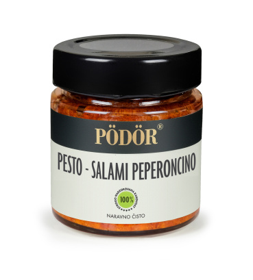 Pesto - salami peperoncino